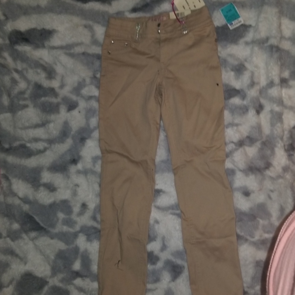Khaki Jeggings